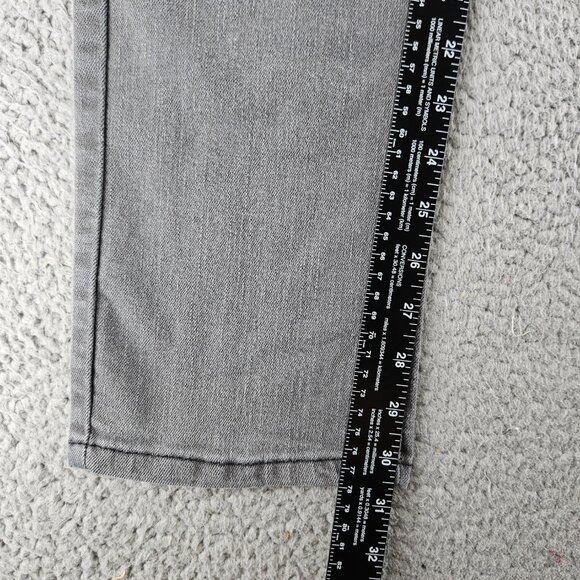 Levis Jeans Mens 29x32 Gray 511 Slim Fit Stretch Denim Tapered Leg Pants - Picture 11 of 16